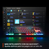 SteelSeries Apex Pro TKL Gen 3 - Teclado Mecanico Gaming - HyperMagnetic Interruptores OmniPoint 3.0 - Accionamiento Ajustable - Rapid Trigger - Preajustes - Rapid Tap - RGB - OLED - UK QWERTY