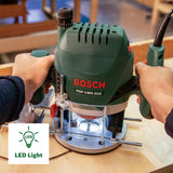 Bosch Home and Garden POF 1400 ACE Fresadora de Superficie, 1400 W, en Maletín