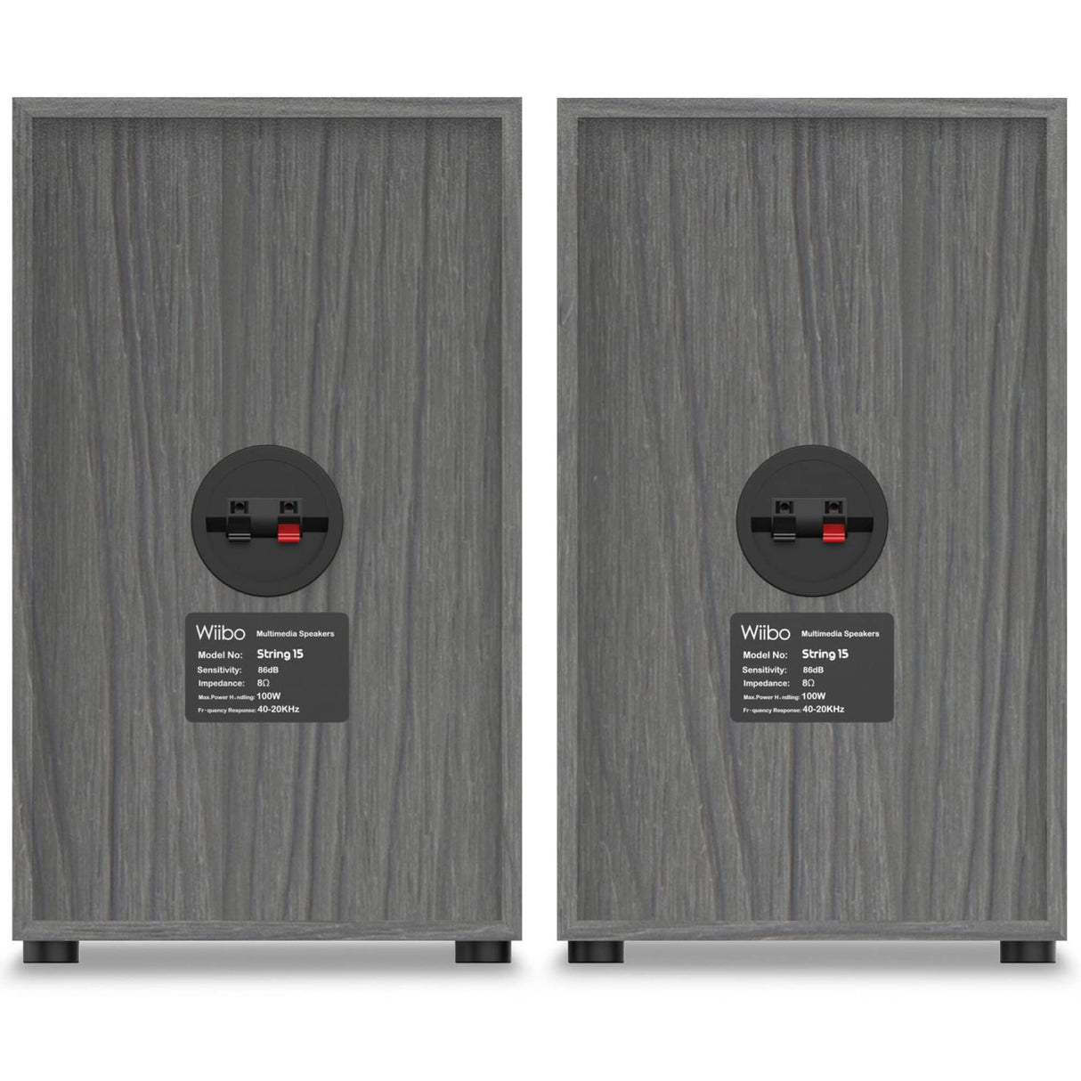 Wiibo String 15 Altavoces HiFi Estanteria 100w Pareja
