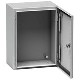 Schneider Electric NSYS3D5420 Spacial S3D Puerta Completa sin Placa de Montaje H500xB400xT200 IP66 IK10 RAL7035, Blanco