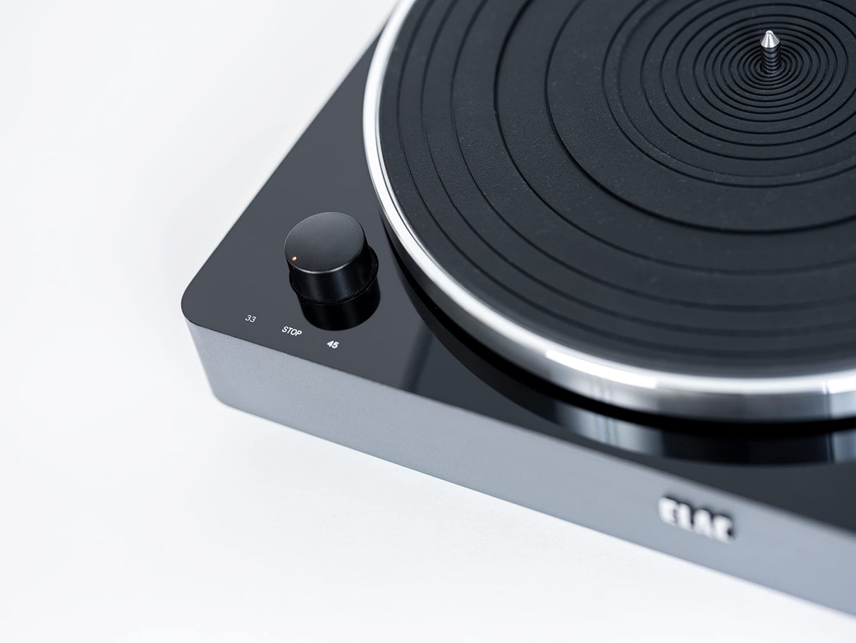ELAC Tocadiscos Miracord 50 con preamplificador de Fono, Adecuado para Todas Las instalaciones de música, excelente Sonido de Vinilo, Motor silencioso y diseño