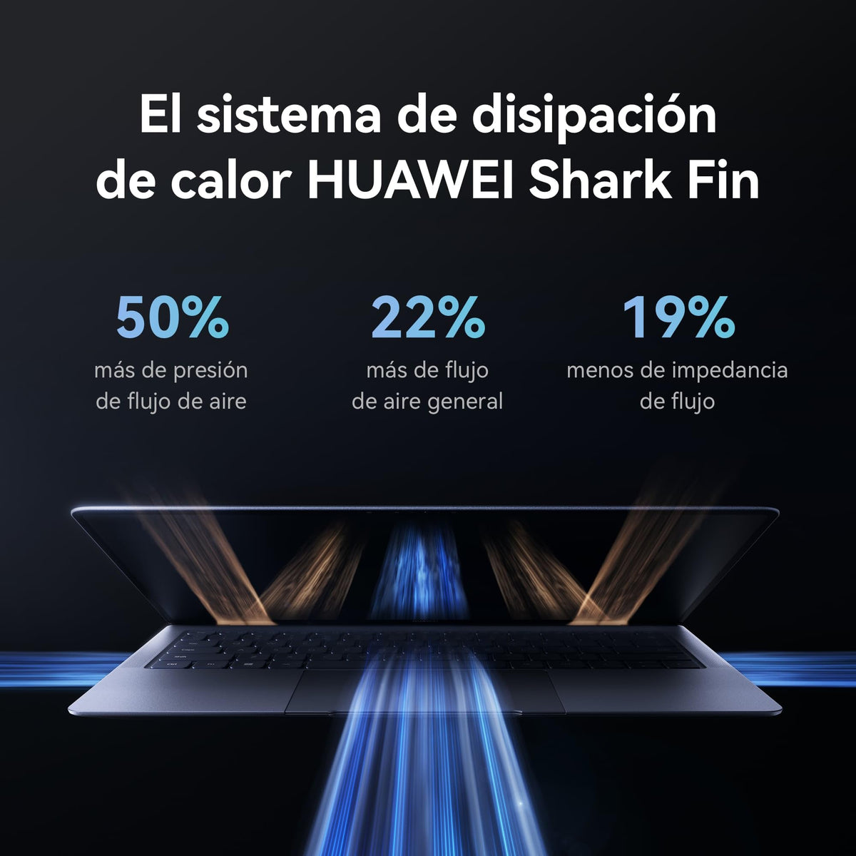HUAWEI MateBook X Pro Core Ultra, 980 g Ultraligero, Procesador IntelCore Ultra 9, 14,2 Pulgadas, Pantalla OLED Flexible, 32GB + 2TB, Azul Morandi