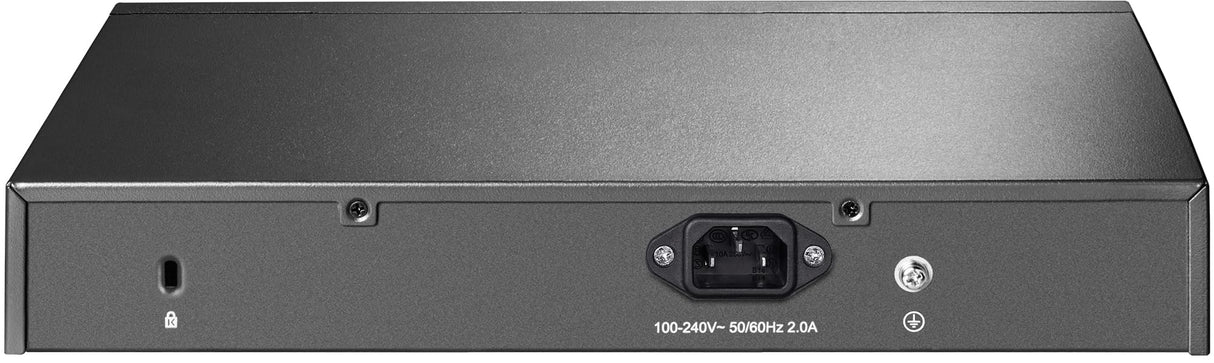 TP-Link TL-SG1016PE Gigabit PoE Switch de 16 Puertos (Smart Smart Managed, 110W 8-PoE Puertos, Plus no Gestionado, Plug and Play, Escritorio, Montaje en Bastidor, Metal, Vida útil)