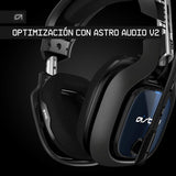 ASTRO Gaming A40 TR Auriculares alámbricos, 4ta gen, Audio V2, Dolby ATMOS, clavija 3.5mm, micrófono intercambiable, para PS5, PS4, PC, Nintendo Switch, Móvil - Negro/Azul
