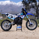 LOSI RC Promoto-MX 1/4 Motorcycle RTR (Battery and Charger Not Included), ClubMX, LOS06000T2, Blue