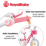Royal Baby Stargirl Bicicletas para niños, Rosa, 12 Inch