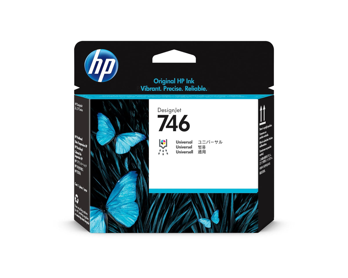 HP 746 P2V25A Color Universal, Cabezal de Impresión Original para Impresoras HP DesignJet