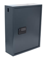 Pavo - Armario de Llaves de Alta Seguridad para 150 Llaves/Caja Fuerte para Llaves/Dimensiones: 550 x 380 x 150 mm/Lector de Huellas Dactilares/Puertos Tipo C/Incluye 150 llaveros