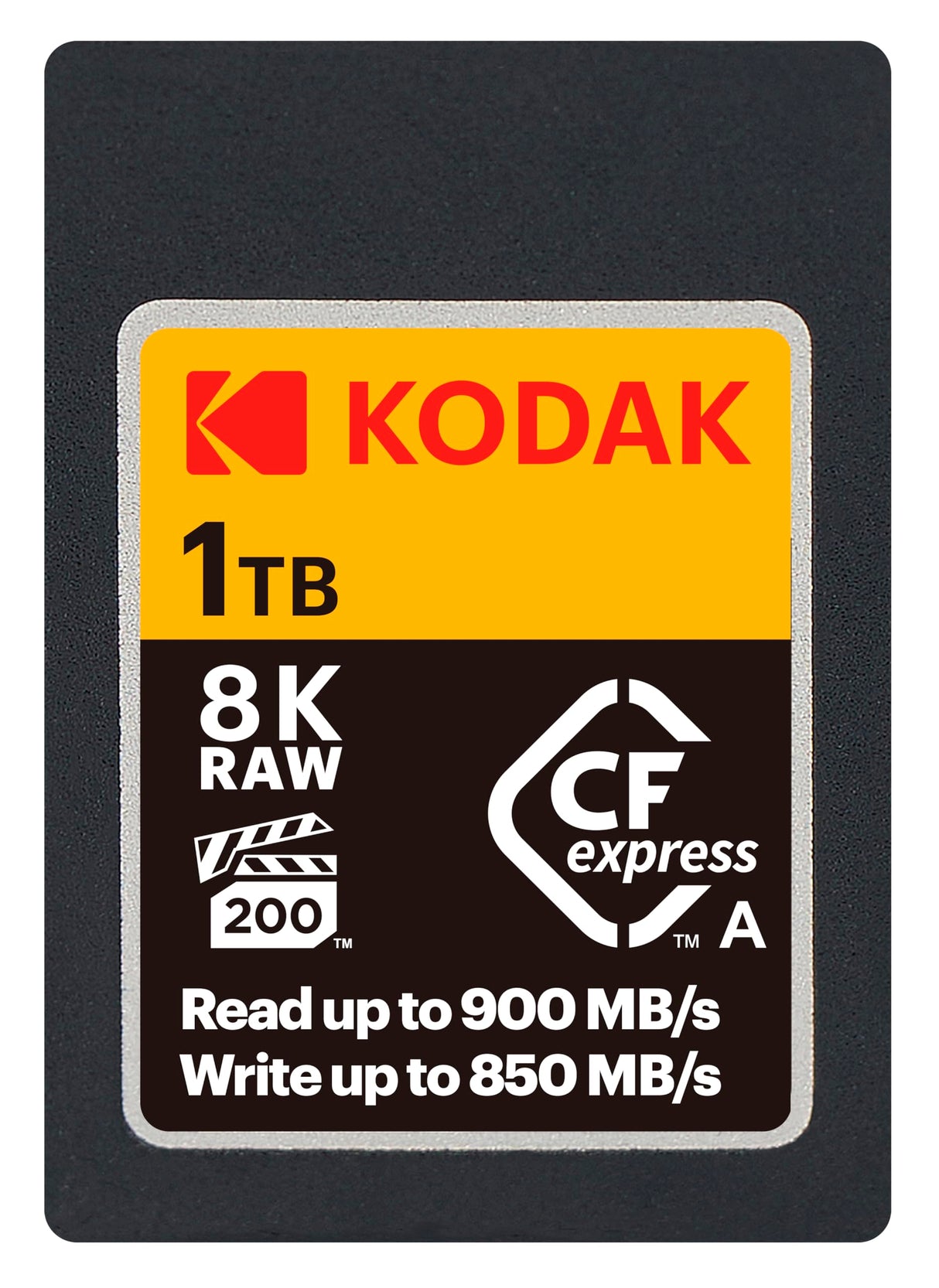 Kodak - Tarjeta CFexpress Tipo A 1TB - Alta Velocidad 1700MBps - Compatible con cámaras de Fotos y vídeo 8K/4K - 6 g - Almacenamiento fiable y rápido para Profesionales