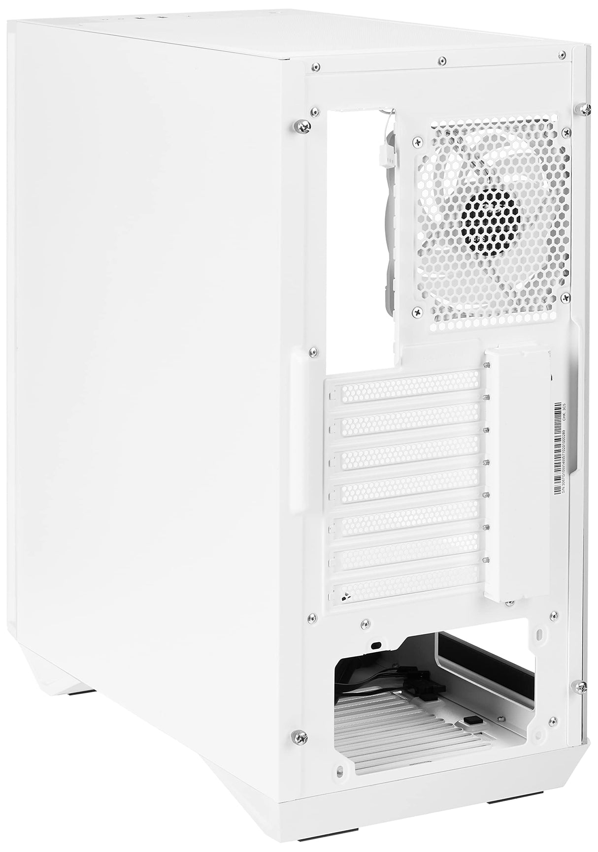MSI MPG GUNGNIR 110R White - Carcasa Premium para PC para Juegos de Torre Media - Panel Lateral de Vidrio Templado - Ventiladores ARGB de 120 mm - Soporte de refrigeración líquida con radiador de