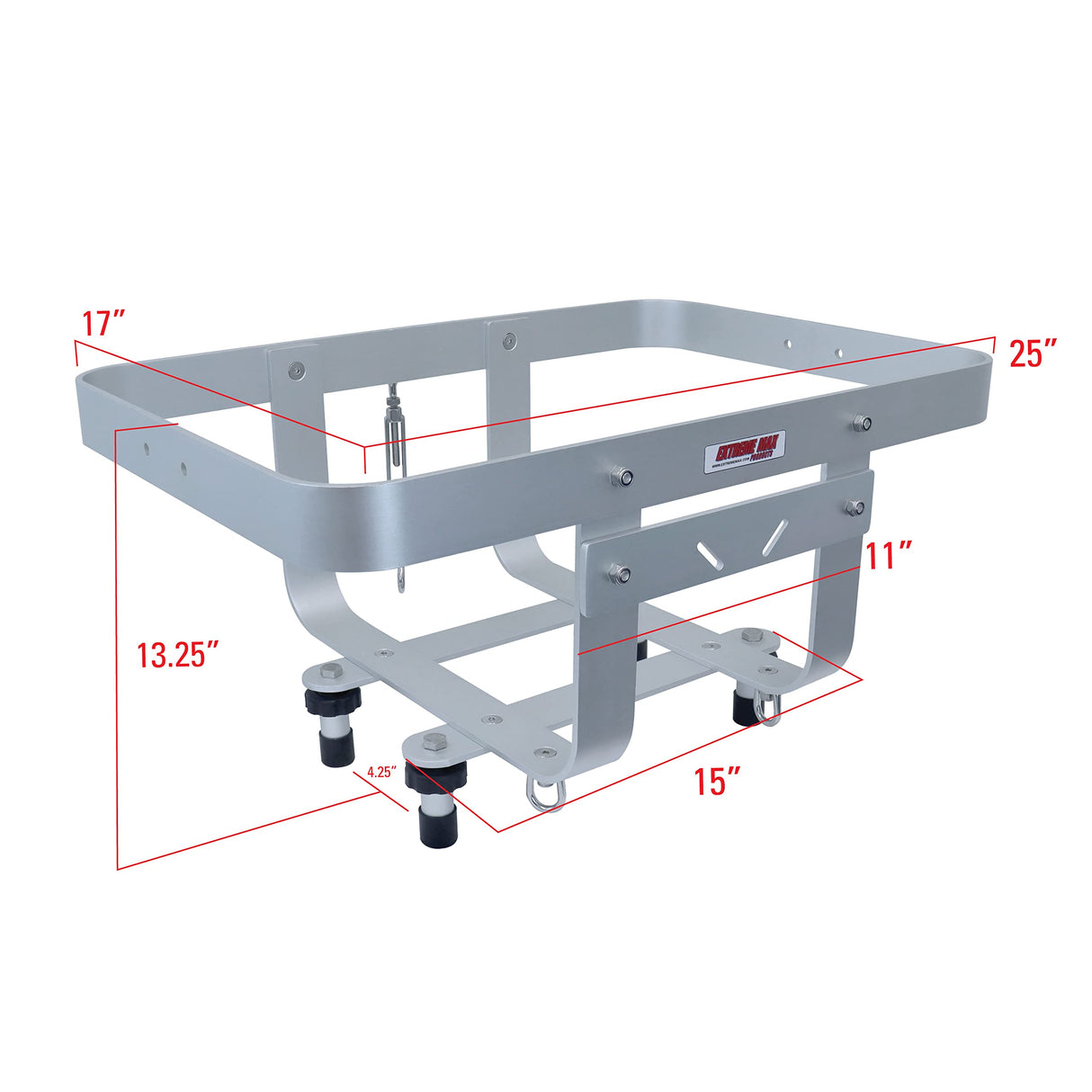 Extreme MAX 3005.5254 BoatTector - Soporte de Aluminio PWC para Carga - Compatible con Soportes de latas de Combustible RotoPax