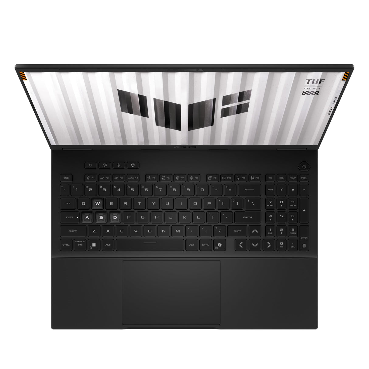 ASUS TUF Gaming A16 FA608UMI-TU205 - Ordenador Portátil Gaming de 16" WUXGA 144Hz (AMD Ryzen 7 260, 16GB RAM, 512GB SSD, RTX 5060 8GB, Sin Sistema Operativo) Gris Jager - Teclado QWERTY español