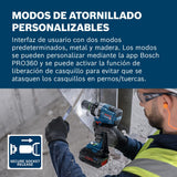 Bosch Professional 18V System atornillador de impacto a batería GDS 18V-750 C (incl. 2 baterías de 5,0 Ah, cargador GAL 18V-40, L-BOXX)