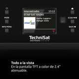 TechniSat DIGITRADIO 570 CD IR – Radio por Internet estéreo DAB+ (reproductor de CD, WLAN, FM, Bluetooth, Spotify, streaming por Wifi, USB, alarma, AUXin, ecualizador, mando a distancia, 2 x 5 W)