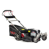 NAX POWER PRODUCTS Motor Briggs & Stratton 5000S Serie 875Exi 190 cm3 ReadyStart Ancho de corte 56 cm Cesta 75L Ruedas giratorias delanteras Cortacéspedes de tracción de gasolina