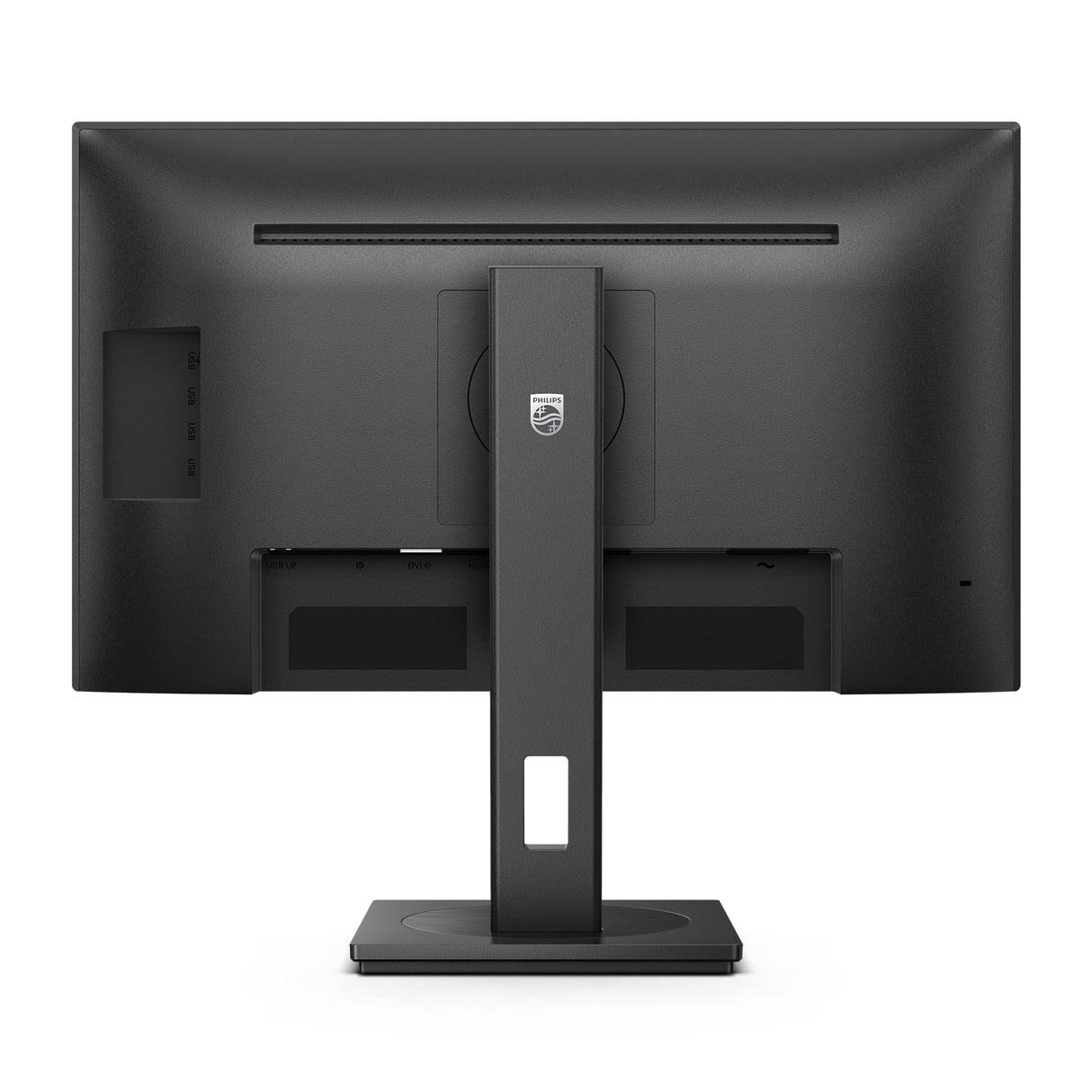 Philips 242S9JML Monitor 24 Pulgadas FHD, 75Hz, VA, 4 ms GtG, Adaptive Sync., Altura Ajustable, Altavoces (1920x1080, 1x HDMI 1.4, 1x DP 1.2, USB-Hub), Negro