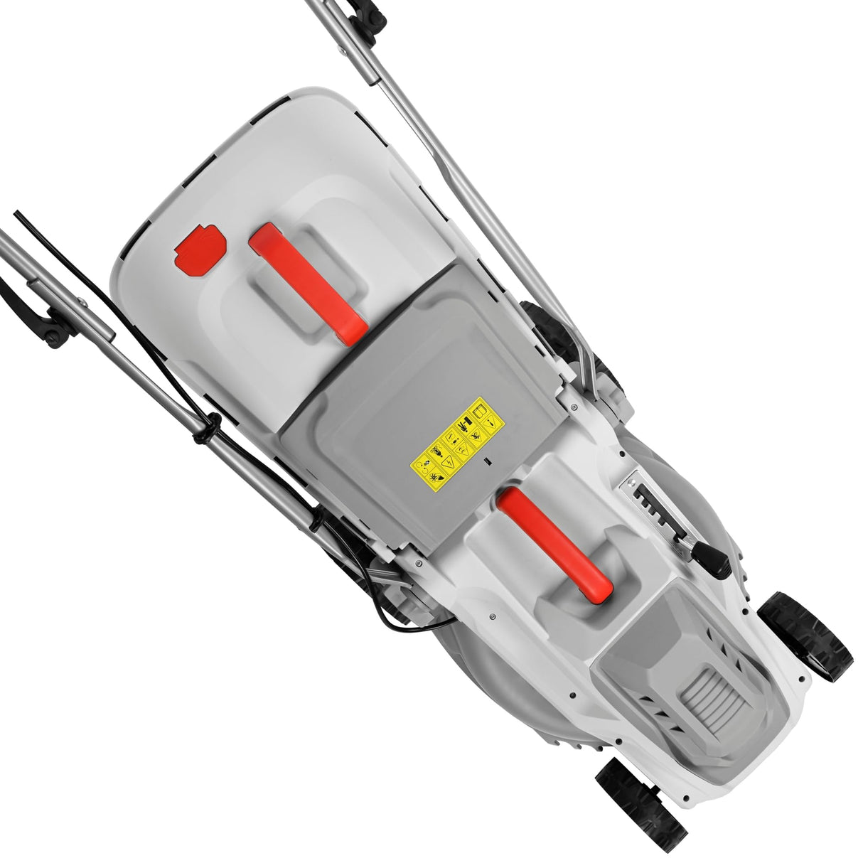 IKRA cortacésped eléctrico IERM 1638-1, 1600W, Altura de Corte 30-75mm, Anchura de Corte 38cm, Incl. Cuchilla de Repuesto