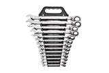 GearWrench 9509 13-Piece SAE Reversible Combination Ratcheting Wrench Set