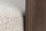TABURETE VELVET ROSA NORFOLK 51x53x102 CM