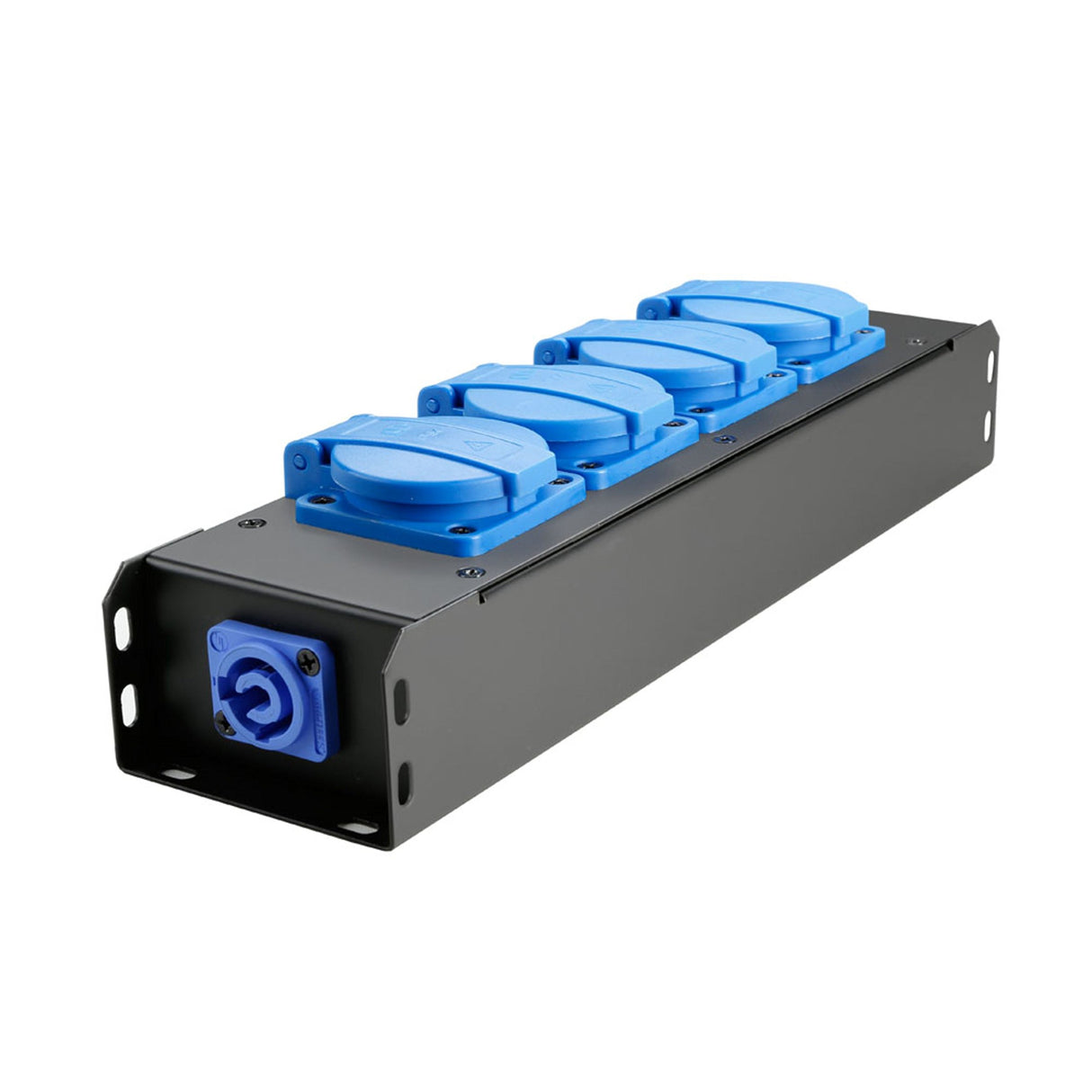 Adam Hall Accessories PRO PORT 4 - Base de enchufes de 4 tomas