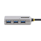 StarTech.com Hub Extensor USB - Cable USB 3.0 de 10m con Hub USB-A de 4 Puertos - Repetidor USB Activo Alimentado por el Bus - con Fuente de 20W - con Protección ESD Nivel 2 (U01043-USB-EXTENDER)