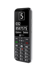 Geemarc CL8600 - Teléfono Móvil 4G con Volumen de Recepción Amplificado, Botones Grandes, Función SOS y Teclas de Memoria - Personas con Discapacidad Auditiva - Desbloqueado y Bluetooth - Versión ES