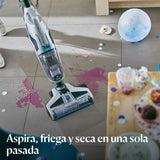 Bissell CrossWave C3 Pro, Aspirador de Mano con Cable, Aspira, Mopa y Seca, Potente Extracción de Suciedad Húmeda y Seca, 3-en-1 Escoba Aspiradora Vertical, Limpieza Multisuperficie, 3555N