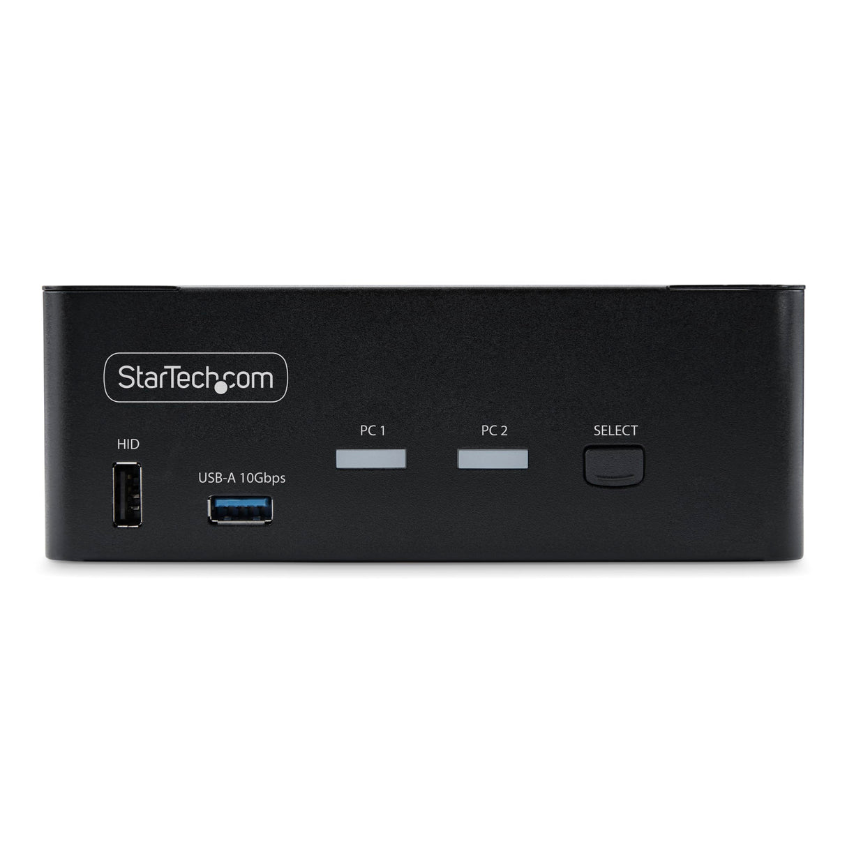 StarTech.com Switch KVM DisplayPort 1.4 de 2 Puertos y 2 Monitores - 8K 60Hz - con Hub USB de 2 Puertos (10Gbps) - TAA