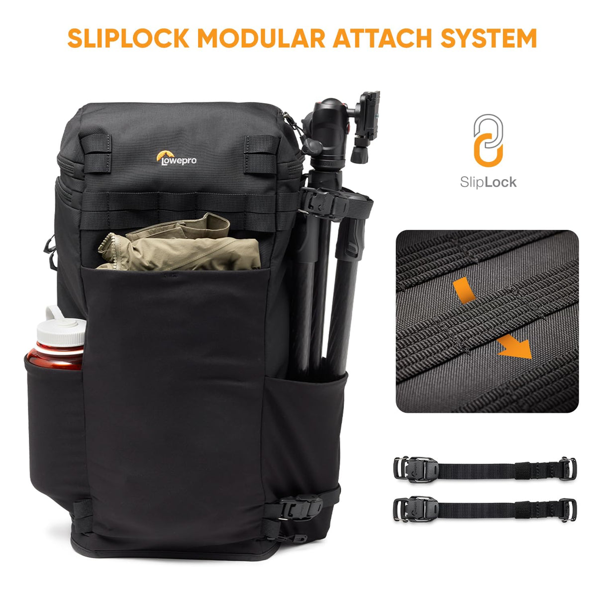 Lowepro ProTactic Lite BP 250 AW III Mochila de Portátil, Acceso Superior y Lateral, Bolsa Profesional Cámara, DSLR/Dron/Sin Espejo, Portátil 16", Cubierta Lluvia, Fotógrafo, Videógrafo, Volumen 30L