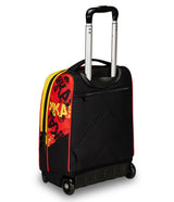 Seven Trolley escolar grande, rojo y amarillo, Pokemon Pikachu, Legendary Avengers, doble compartimento, bolsillo porta botella y sistema cruzado, mochila escolar de viaje, niño niño niño, multicolor,