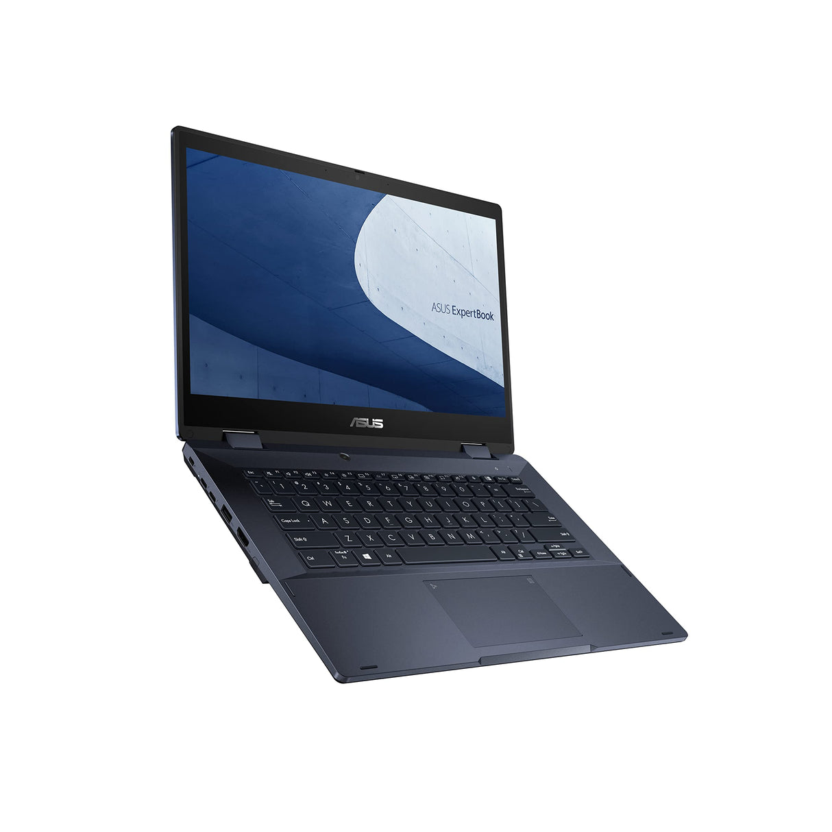 ASUS ExpertBook B3 Flip B3402FBA-EC0435X - Ordenador Portátil 14" Full HD (Intel Core i5-1235U, 16GB RAM, 512GB SSD, Iris Xe Graphics, Windows 11 Pro) Negro Estrella - Teclado QWERTY español