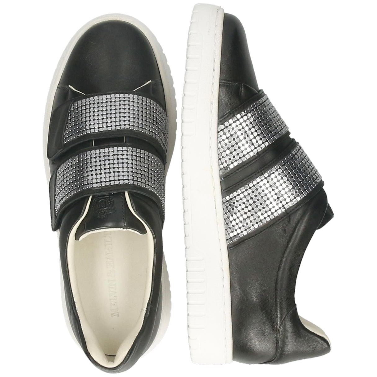 Melvin & Hamilton Hailey 19, Sneaker Mujer, Negro, 38 EU