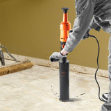 VEVOR Taladro de Diamante Diámetro de 8-10,2 cm Taladro de Mano para Hormigón Profundidad de 400mm Broca Diamantada 1500W 1100/2400 rpm con Extractor de Núcleos y Nivel Construcción de Hormigón Armado