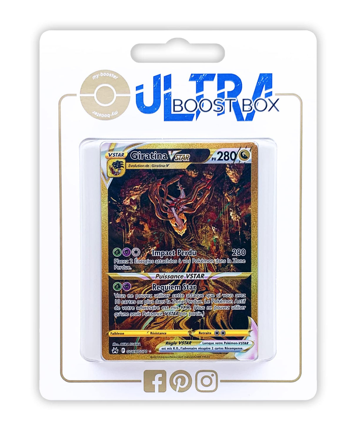 my-booster-SWSH125-FR-UB-GG69 Pokémon Company SWSH125-FR-UB-GG69, Multicolor