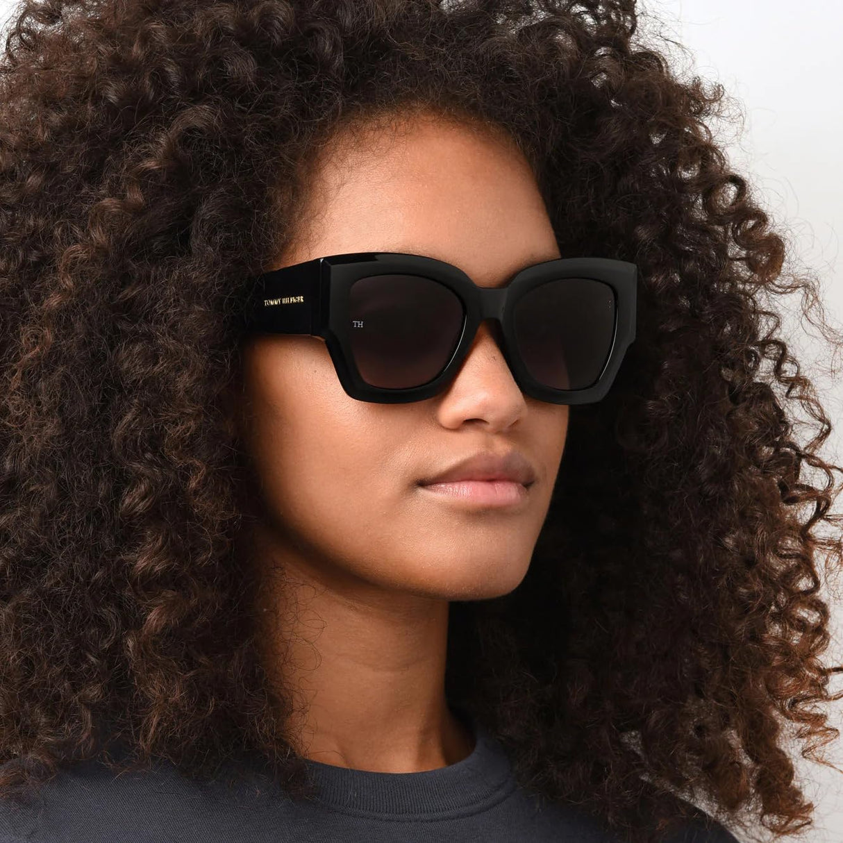 Gafas de Sol Tommy Hilfiger TH 1862/S Black Pink Fantasy/Grey Shaded 51/21/140 mujer