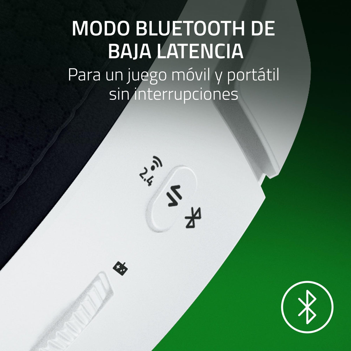 Razer Kaira HyperSpeed - Auriculares de Juego inalámbricos multiplataforma para Xbox (Inalámbricos HyperSpeed, Transductores Triforce de 50 mm, Micrófono cardioide HyperClear) Blanco