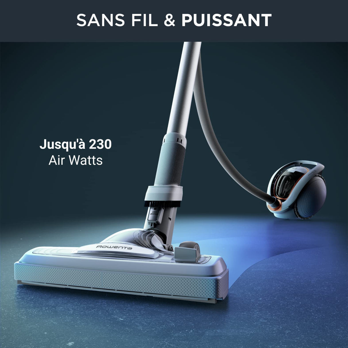Rowenta X-Ô 160 Aspirateur Sans Fil IX7777EA IX7777EA-Aspirador inalámbrico, Blanco