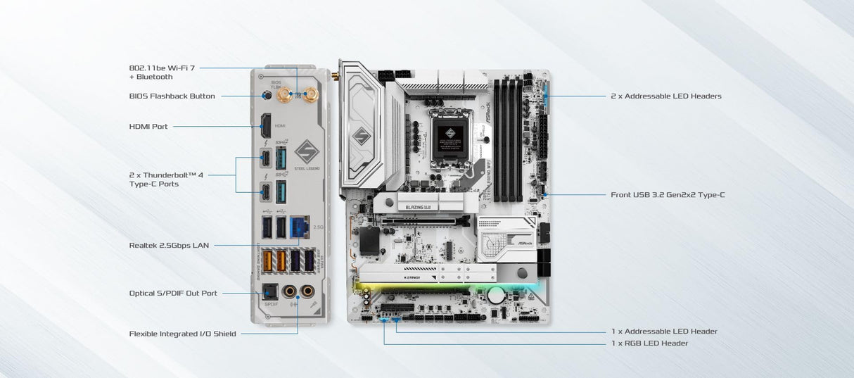 Placa Base ASRock Z890 Steel Legend WiFi