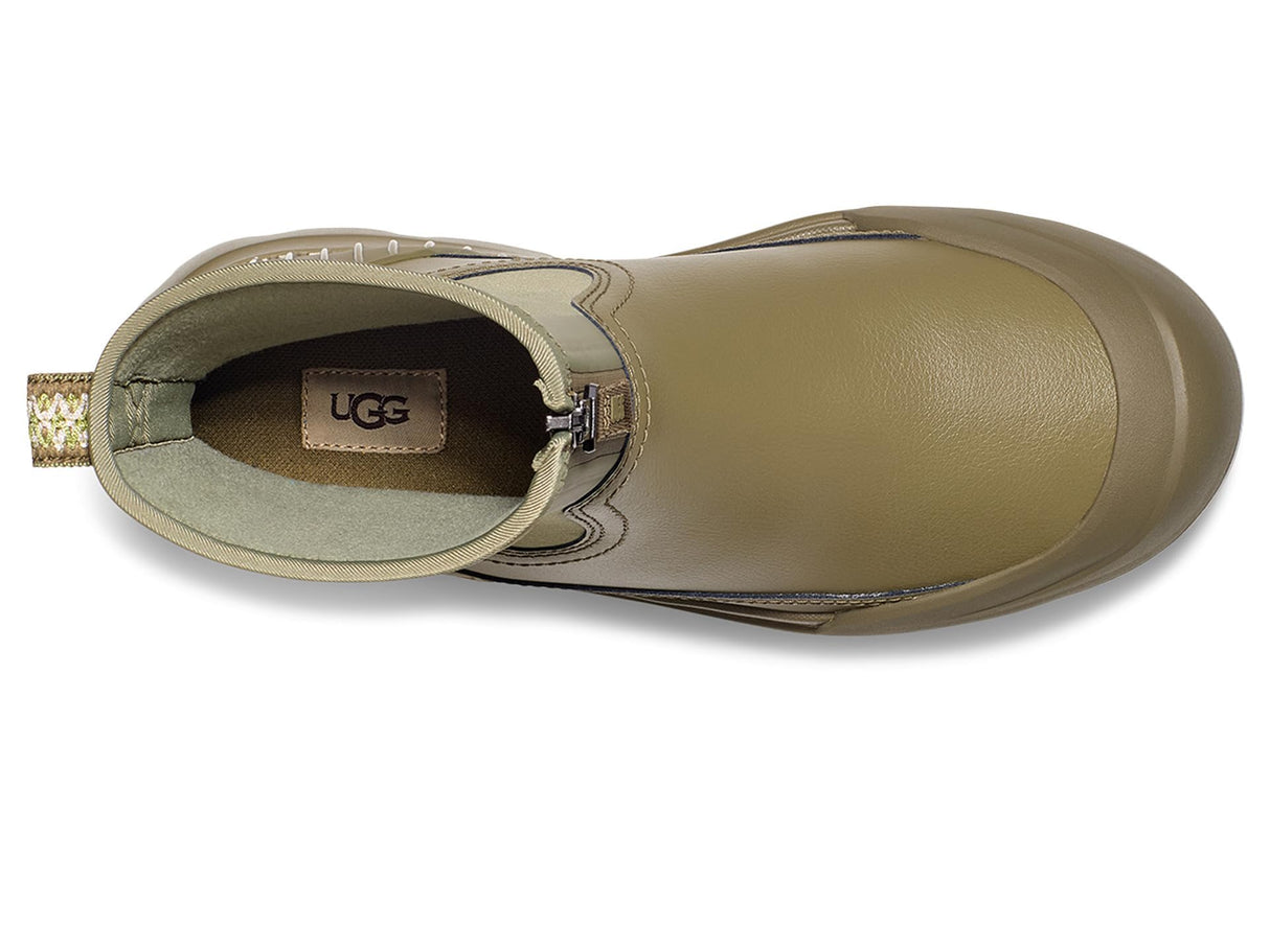 UGG Neumel X Zip, Botas de Moda Mujer, Burnt Olive Shaded Clover, 36 EU