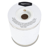 Amazon Basics Cable para altavoz, calibre 12, cobre libre de oxígeno al 99,9 %, 61 m, Blanco