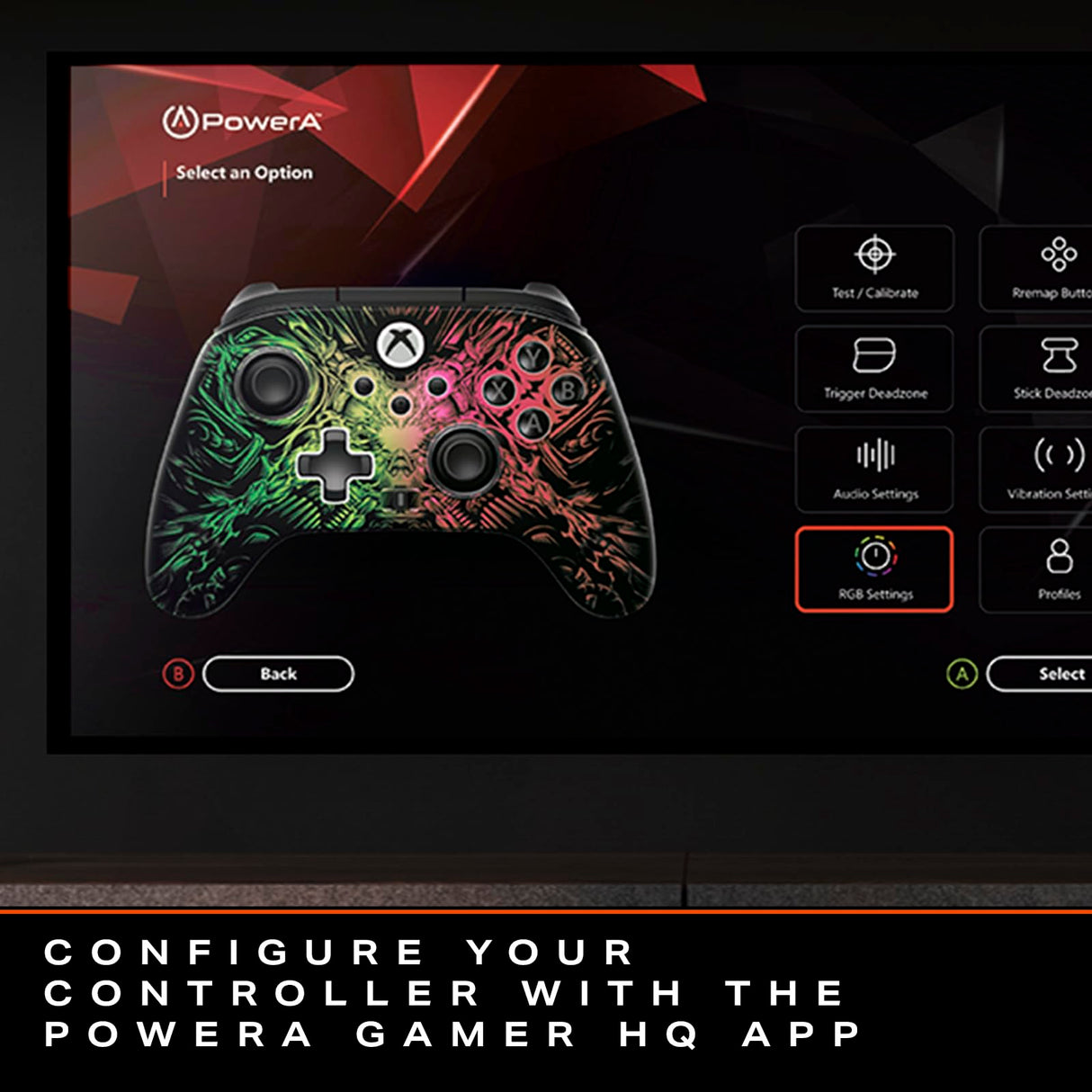 Power A FUSION Pro Wireless Controller for Xbox Series X|S with Lumectra