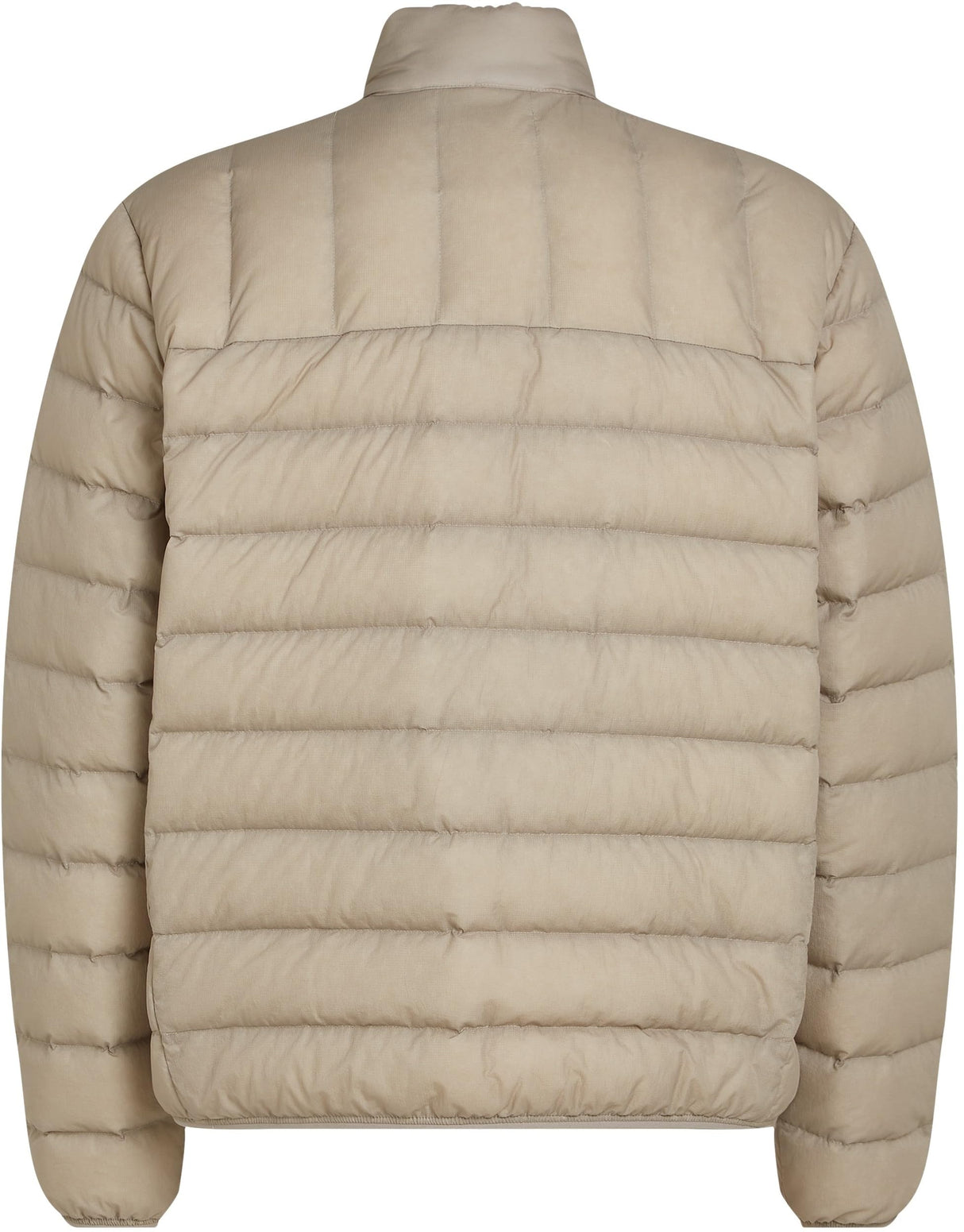 Calvin Klein Cazadora acolchada Hombre Down Jacket ligera, Gris (Rock Ridge), XS