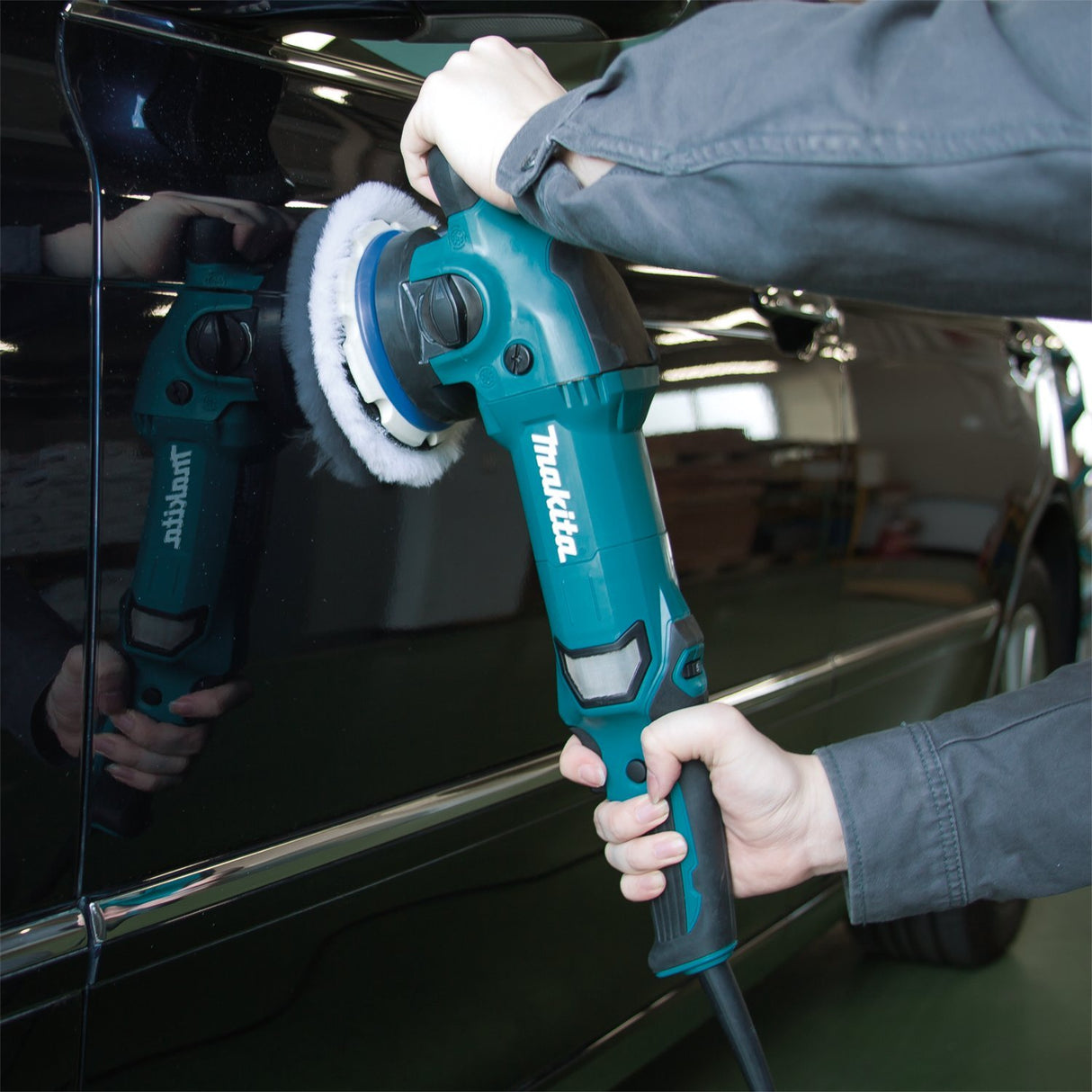 Makita PO5000C, Pulidora excéntrica (900 W, 230 V)
