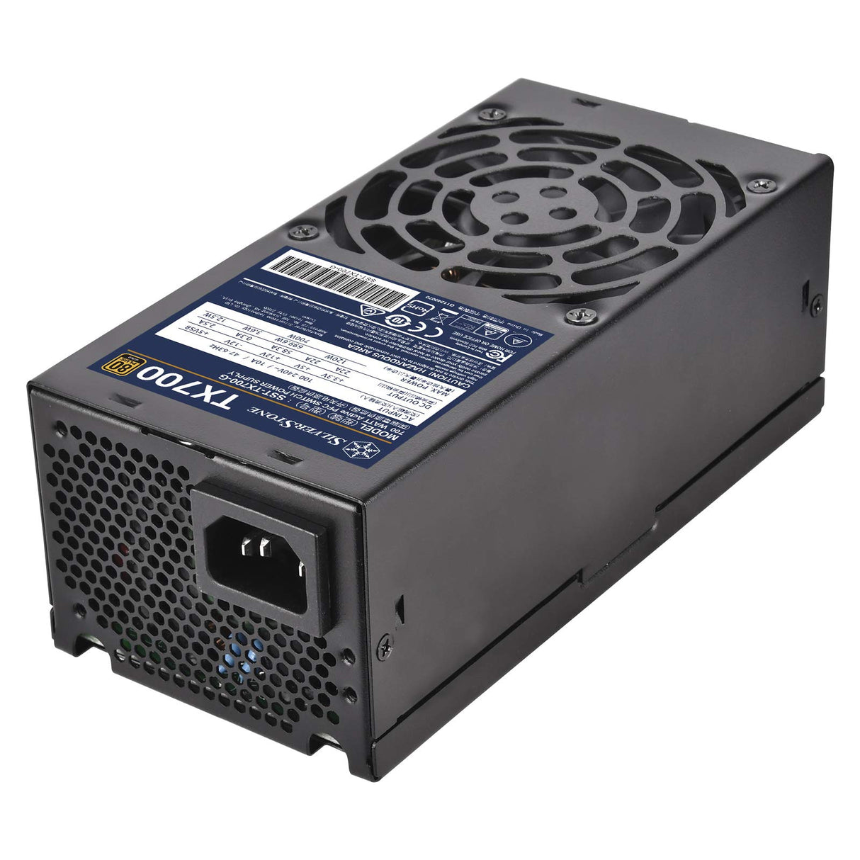 SilverStone Technology TX700 Gold, Fuente de alimentación TFX 80 Plus Gold 700W, SST-TX700-G