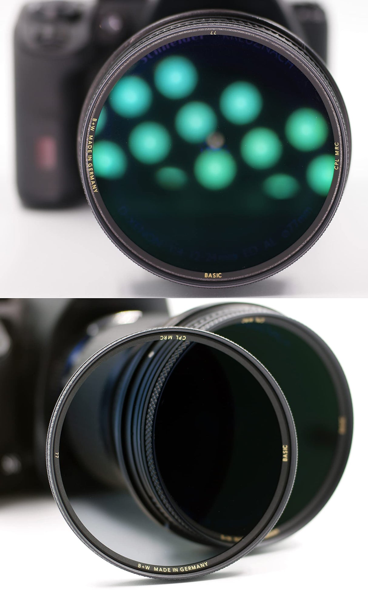 B+W Basic Circular Polarising Filter MRC 82 mm - Sustituye a F-Pro 66-1081903