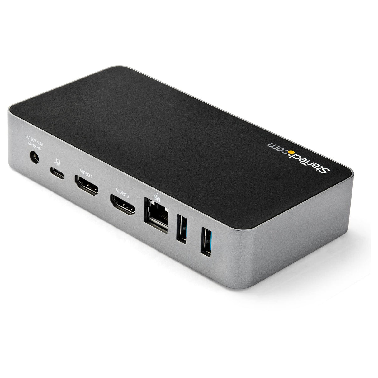 StarTech.com Docking Station USB-C - Replicador de Puertos USB Tipo C de 2 Puertos HDMI para Dos Monitores - Entrega de Alimentación PD de 65W - Hub USB - Ethernet - para Mac y Windows (DK30CHHPDEU)