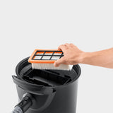 Kärcher AD 4 Premium Aspiradora de Cenizas, Metal plástico, Negro