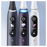 Oral-B iO Series 8 cepillo de dientes eléctrico recargable con 1 mango de inteligencia artificial, 1 cepillo y 1 funda de viaje premium