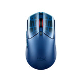 HyperX Pulsefire Haste 2 S - Ratón Gaming inalámbrico, Carcasa de magnesio, Ultra-Ligero 64g, batería 120h, Glass Skates, Sensor 26K, Color Azul