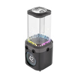 CORSAIR iCUE LINK XD6 RGB ELITE Unidad de Bomba/Depósito LCD – Bomba FlowDrive Max, Pantalla LCD IPS de 480x480, Sensor de Temperatura Integrado, 22 LED RGB Direccionables – Gris Sigilo